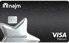 Najm Platinum Card free for life credit card in Dubai